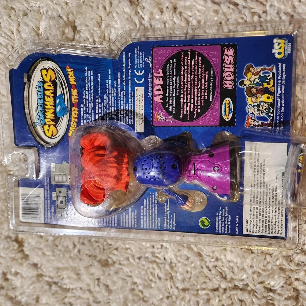 ☀️2000 DJ Scribbles Spinheads Adel Figure DSI Electronics New Vintage Controller